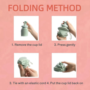 Foldable Silicone Water Bottle