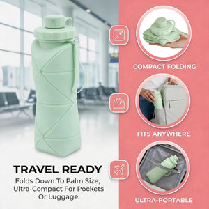 Foldable Silicone Water Bottle
