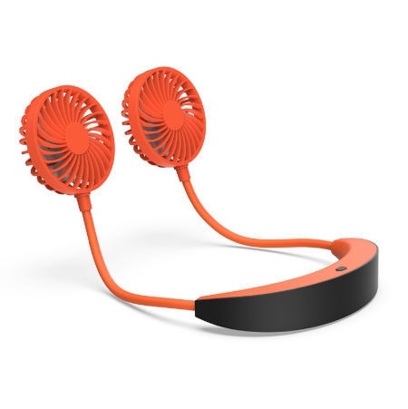 Portable Summer Air Cooling Neck Fan side view